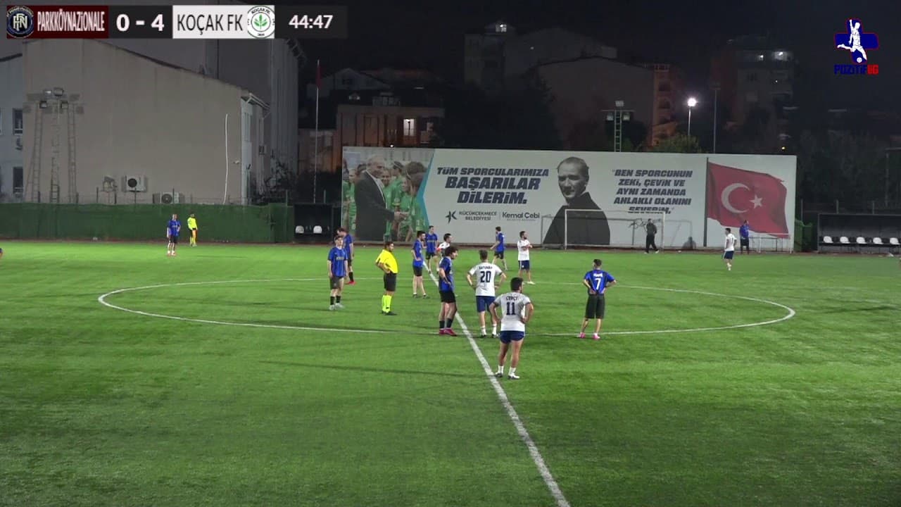 POZİTİF GÜNEY LİGİ PARKKÖYNAZİONALE vs KOÇAK FK 9.HAFTA