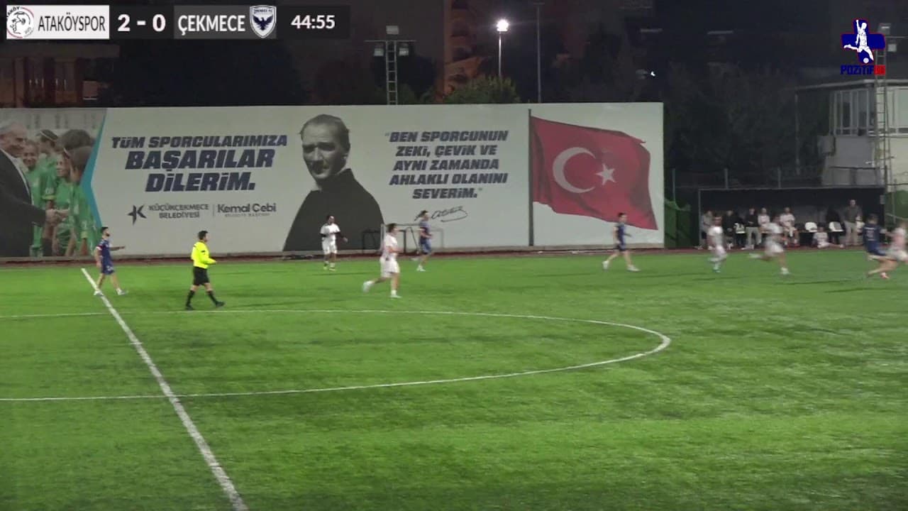 POZİTİF GÜNEY LİGİ ATAKÖYSPOR vs ÇEKMECE 9.HAFTA